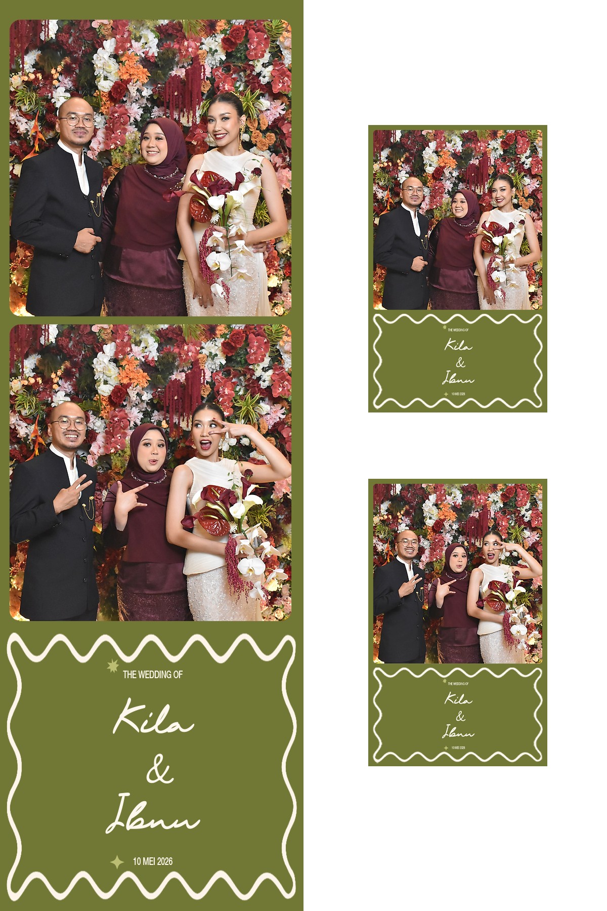 The Wedding of Kila & Ibnu - Fun Photobooth